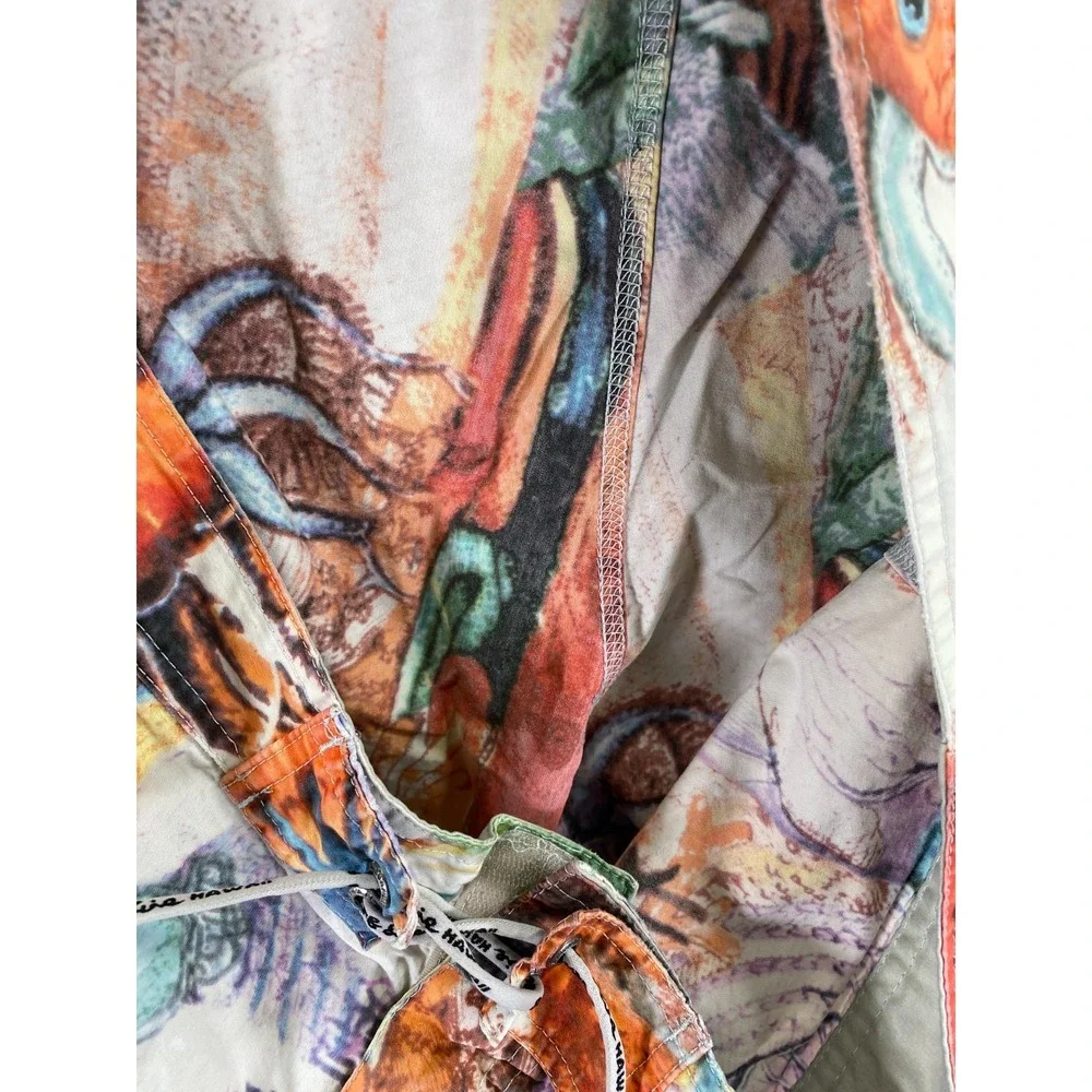 Vtg Jams World Men Board Shorts Hawaii Swim Sz 38 Surf Line Sushi Beach Unlined